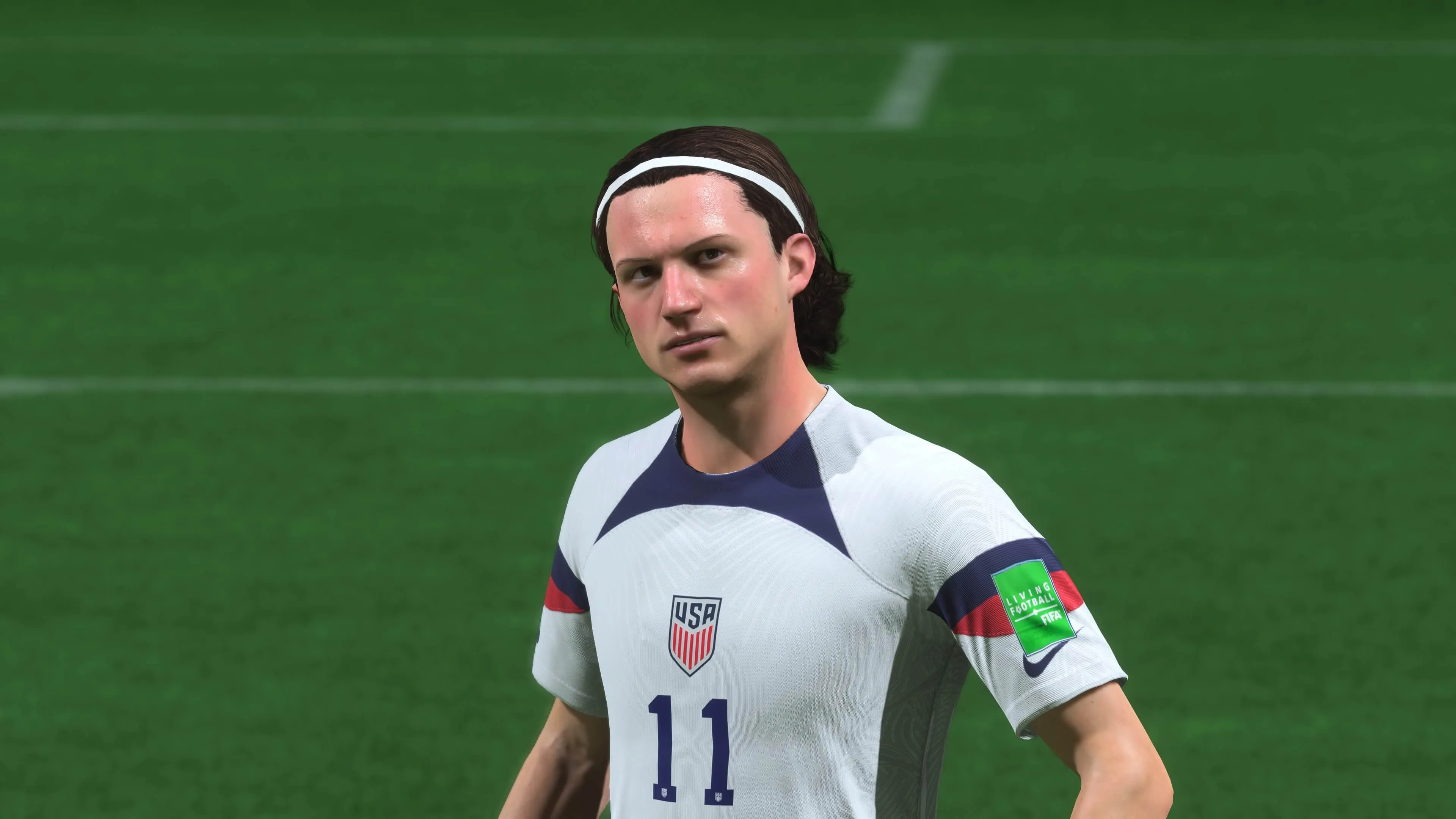 Brenden Aaronson on FC 25 Brenden Aaronson on FC 25