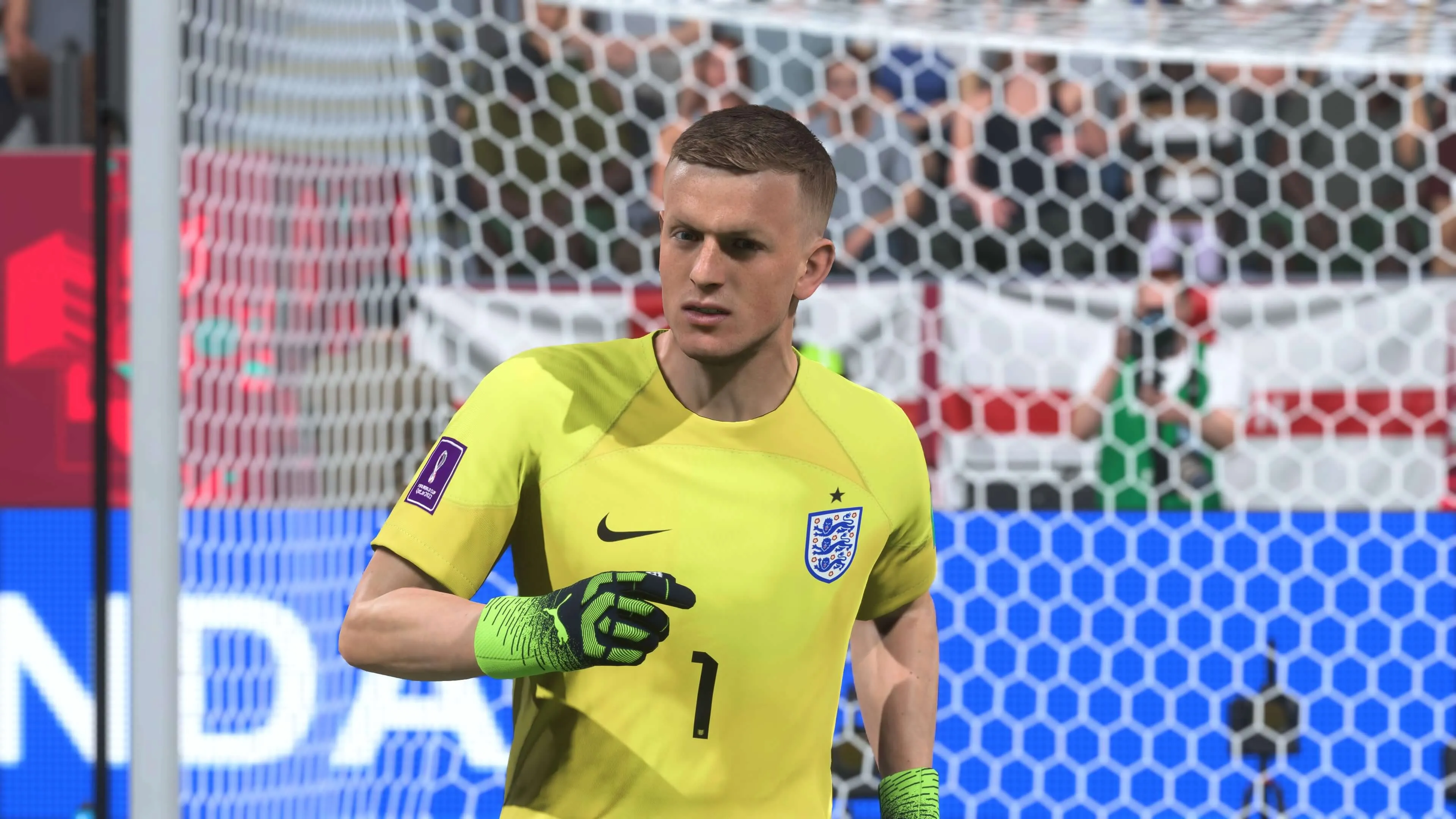 Jordan Pickford on FC 25 Jordan Pickford on FC 25
