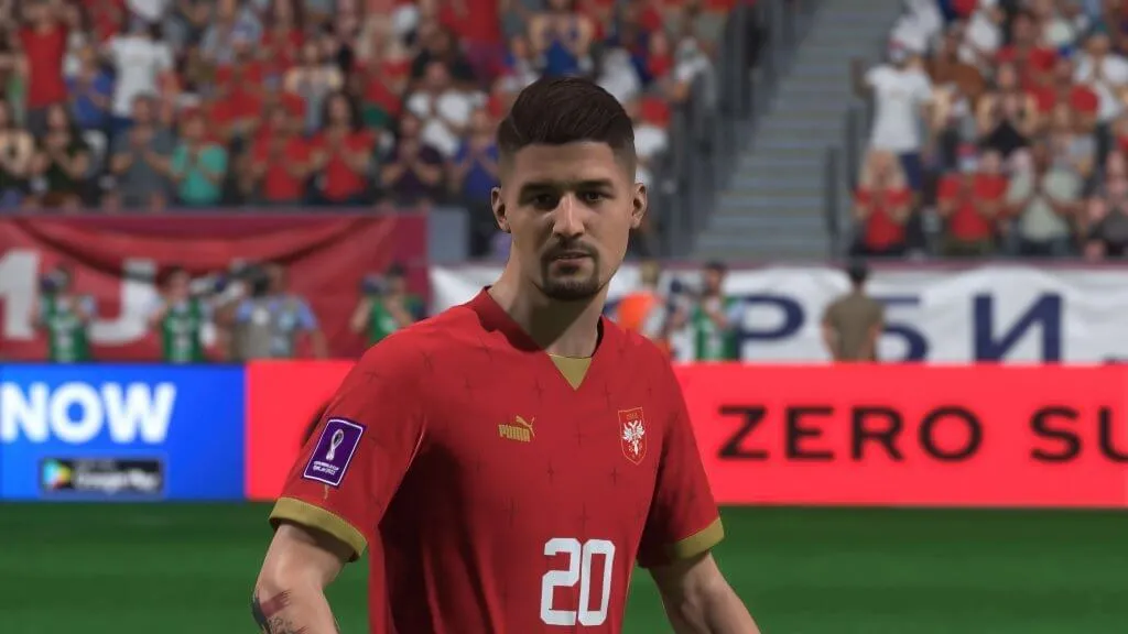 Serbia on FIFA 23