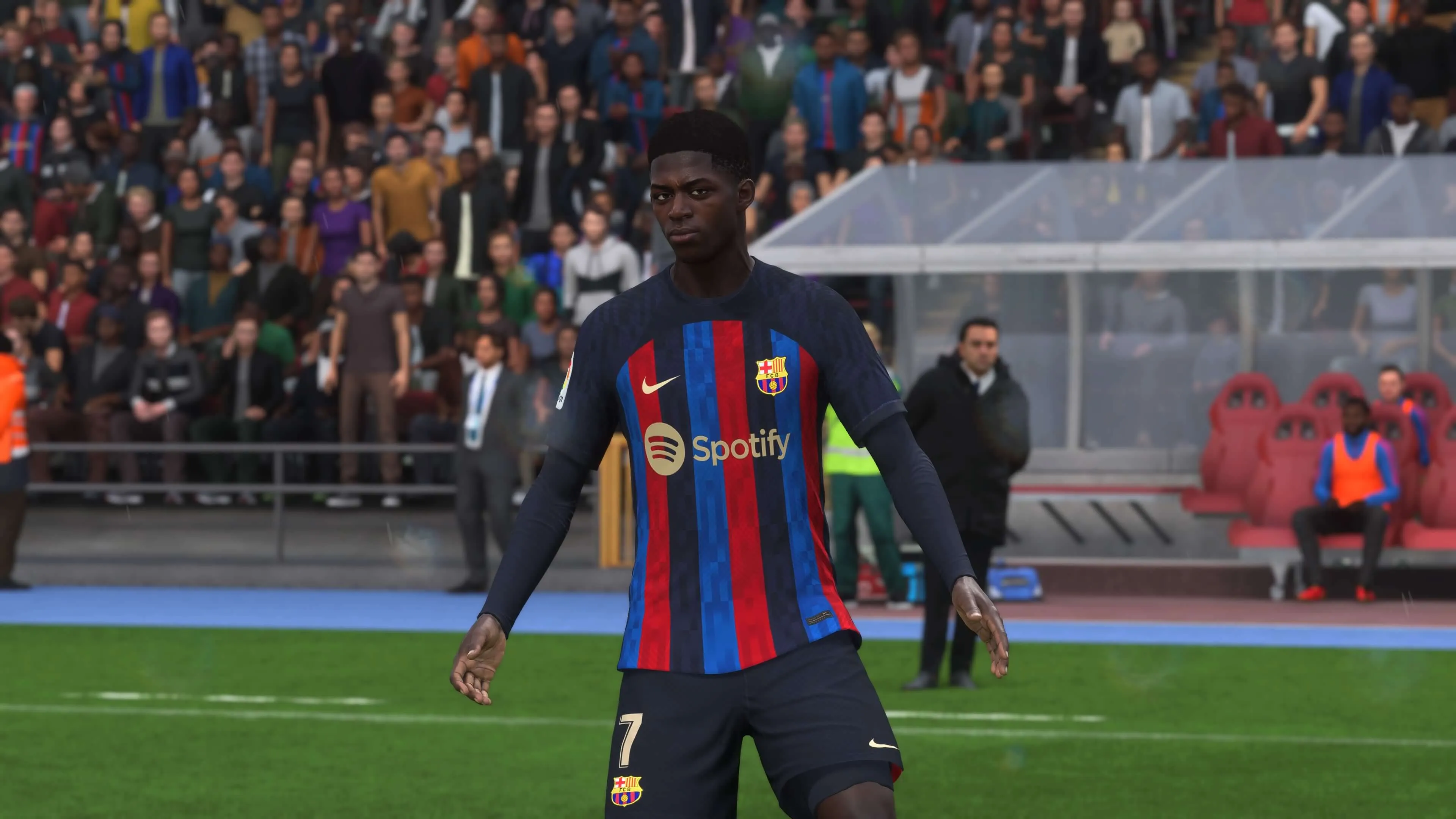 Ousmane Dembélé on FC 25 Ousmane Dembélé on FC 25
