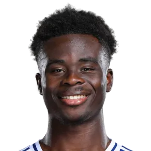 Bukayo Saka FC 26 Rating